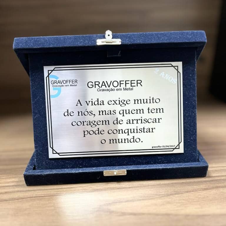 Placas de Homenagem/ Reconhecimento